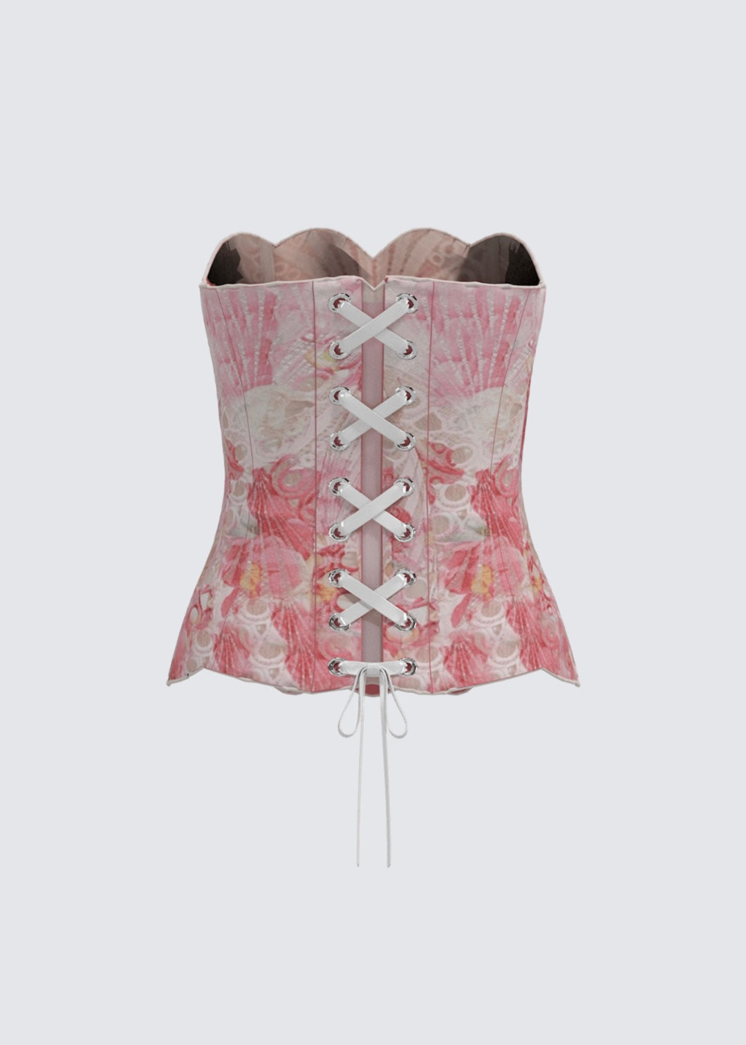 Burgundy Florence corset