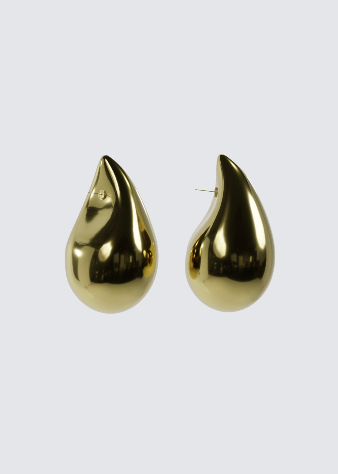 Silver oshun earrings