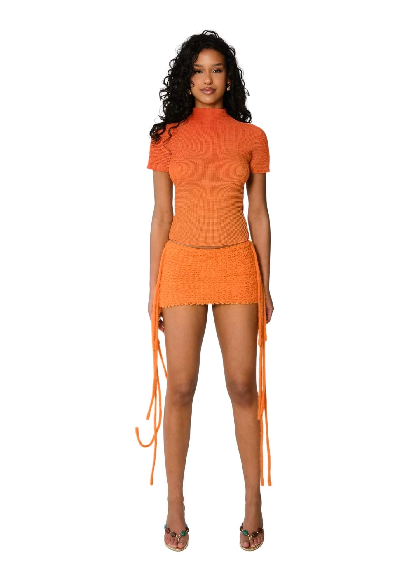 Greenn marigold skirt