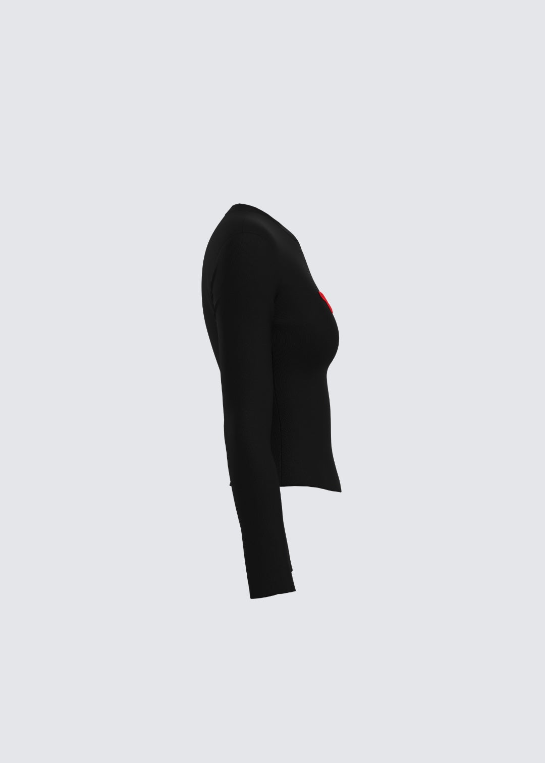 Black & red original vest