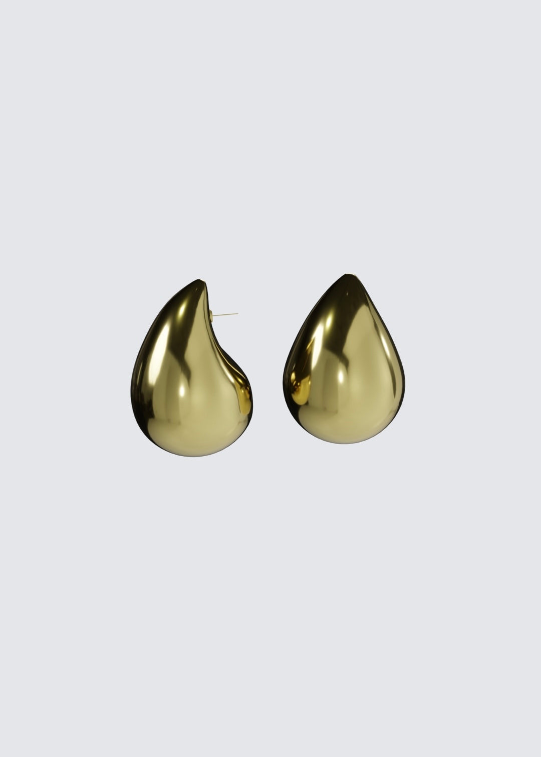Silver oshun earrings