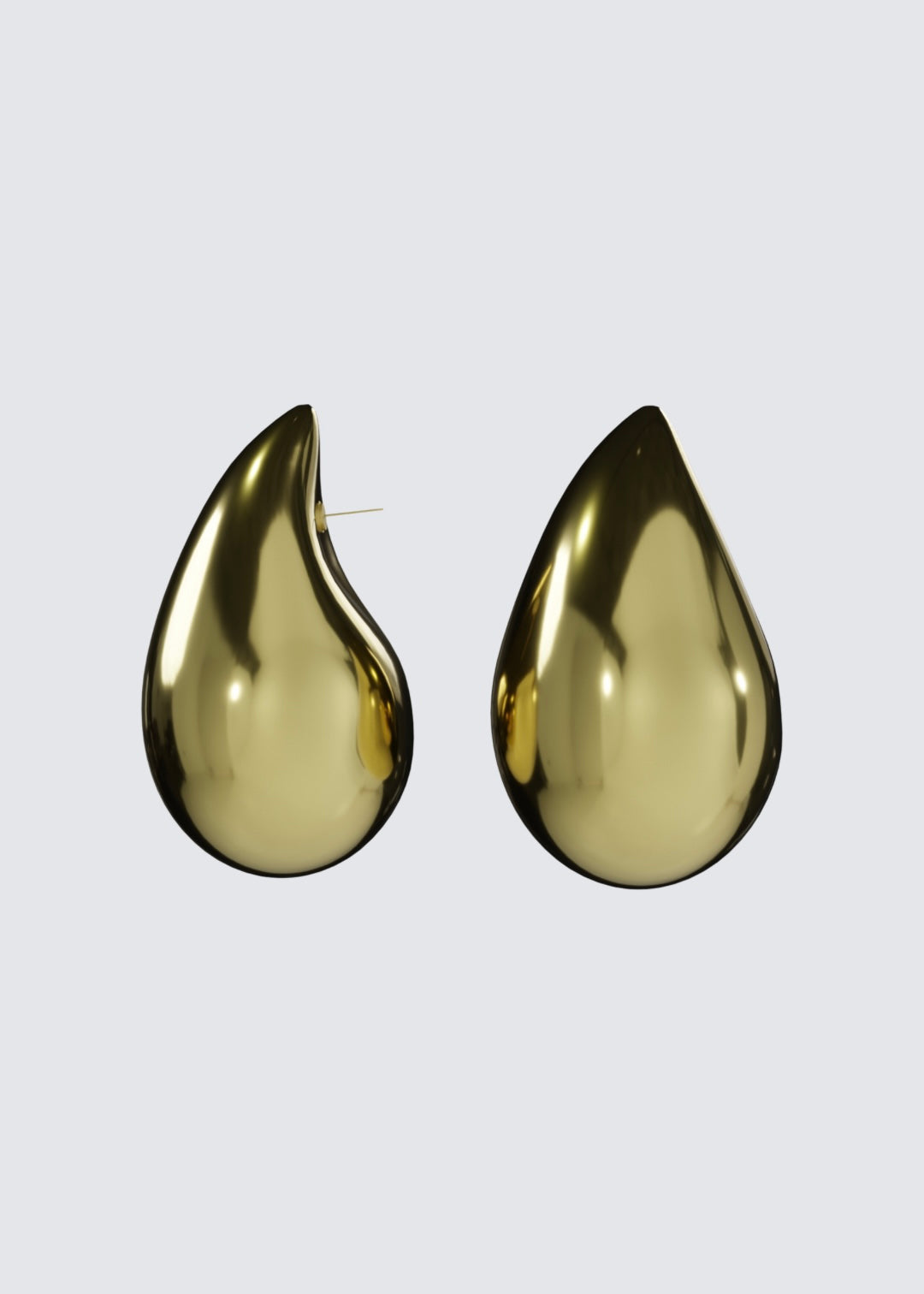 Silver oshun earrings