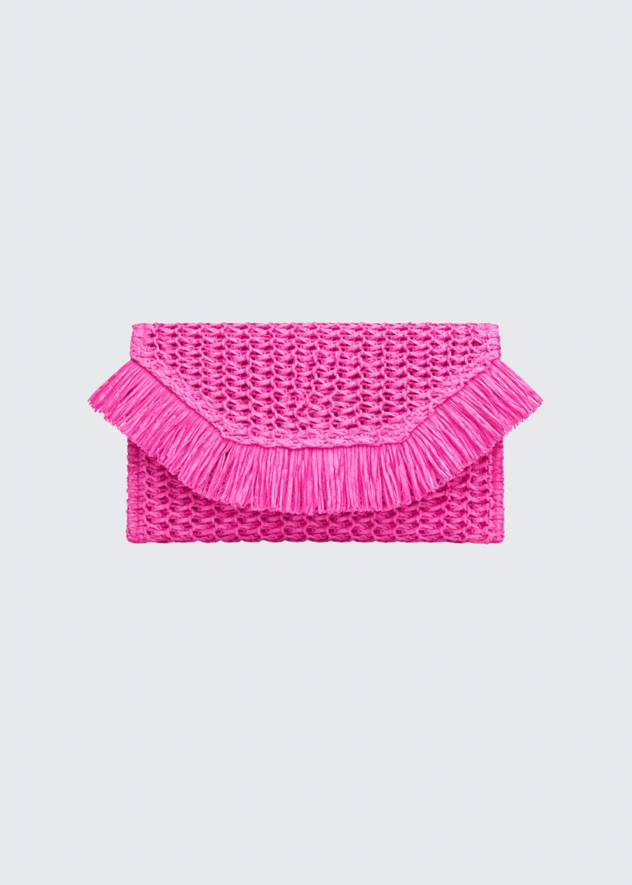 Orange alani clutch