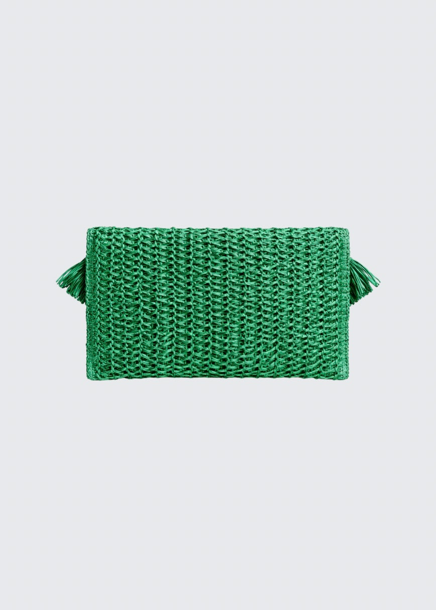 Orange alani clutch