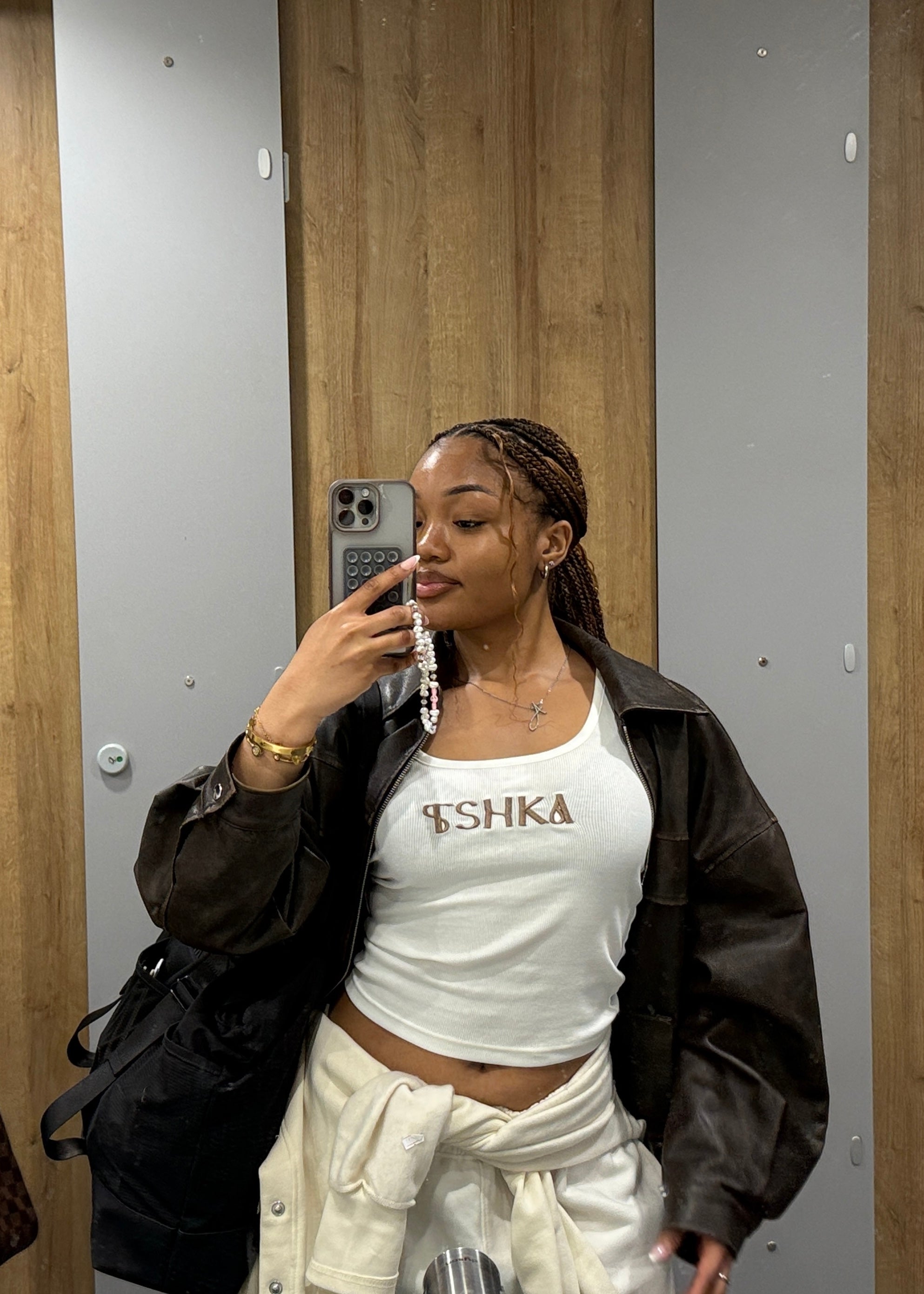 Brown original vest