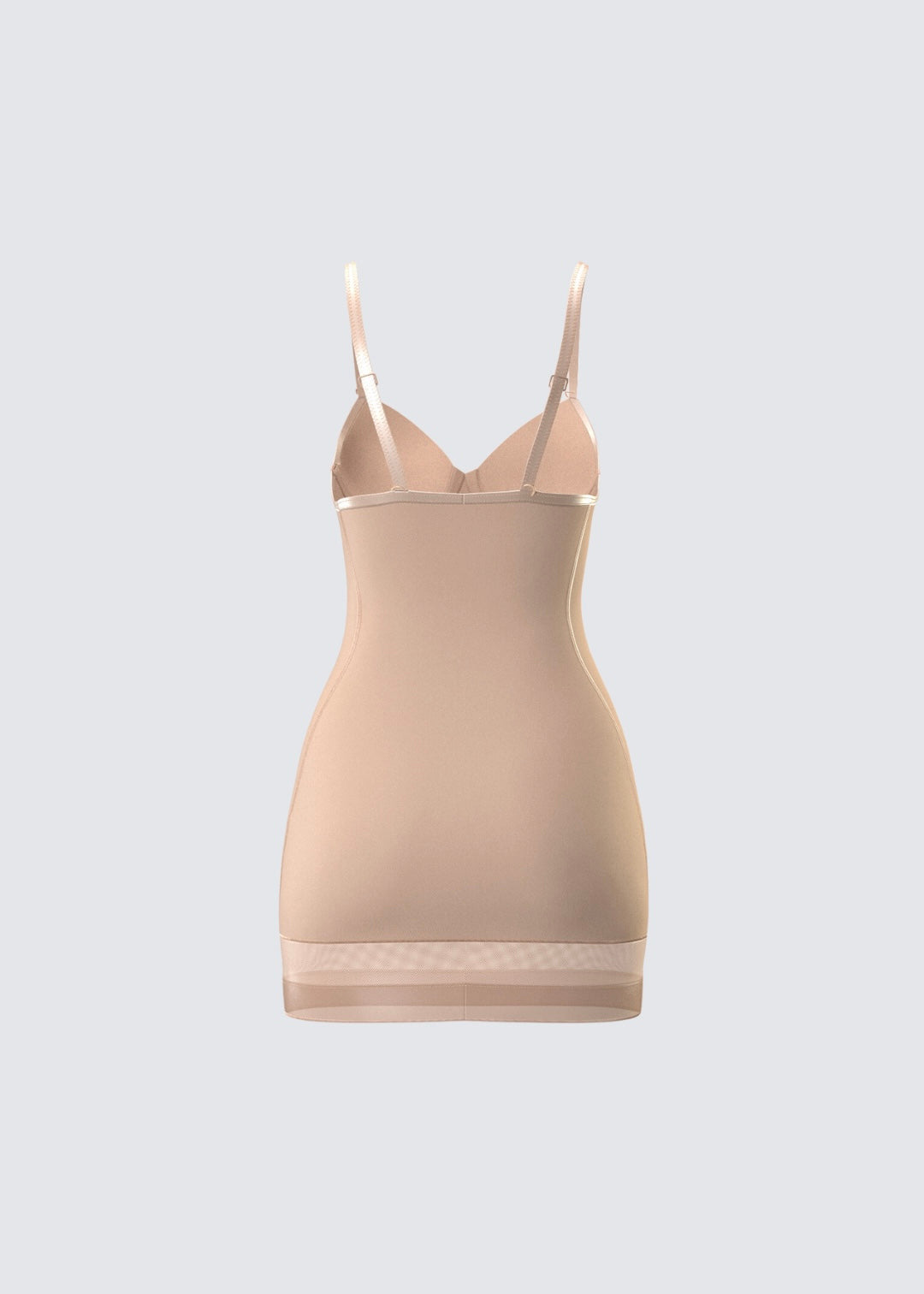 Nude briana dress