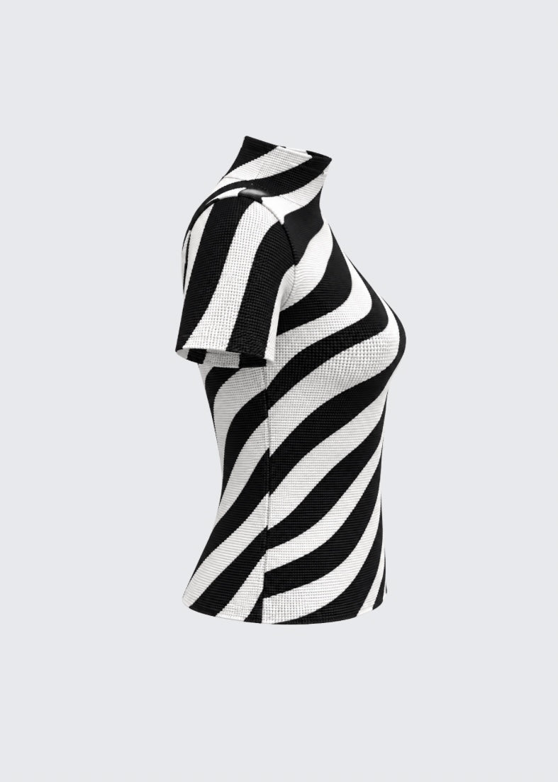 Zaria short-sleeve top