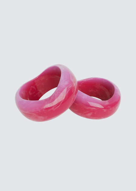 Pink kaia bangle