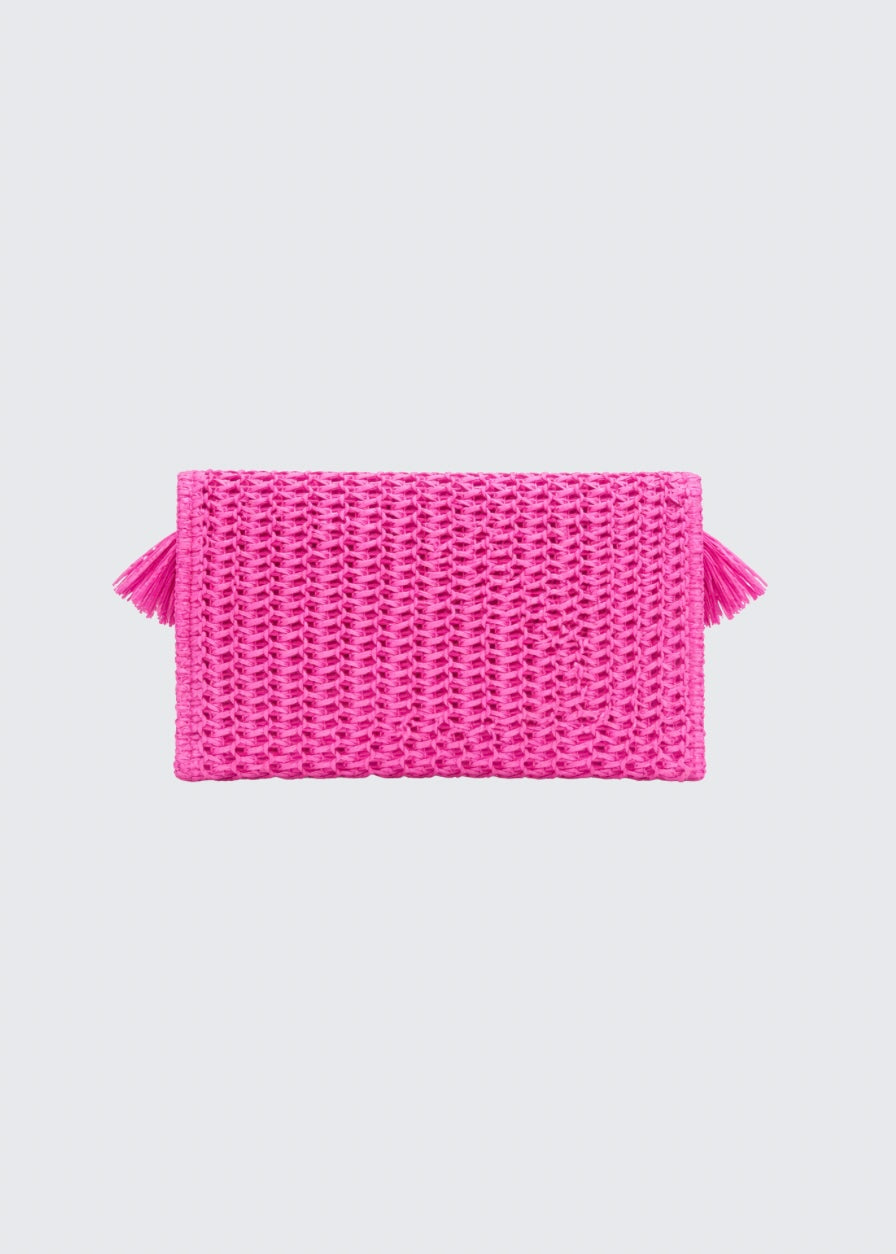 Orange alani clutch