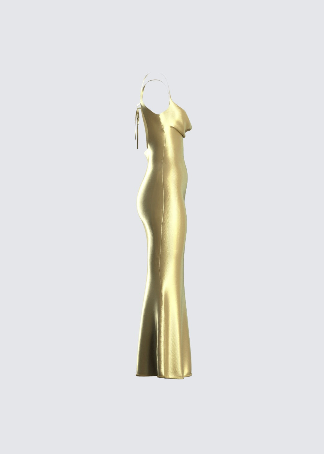 Gold julia dress