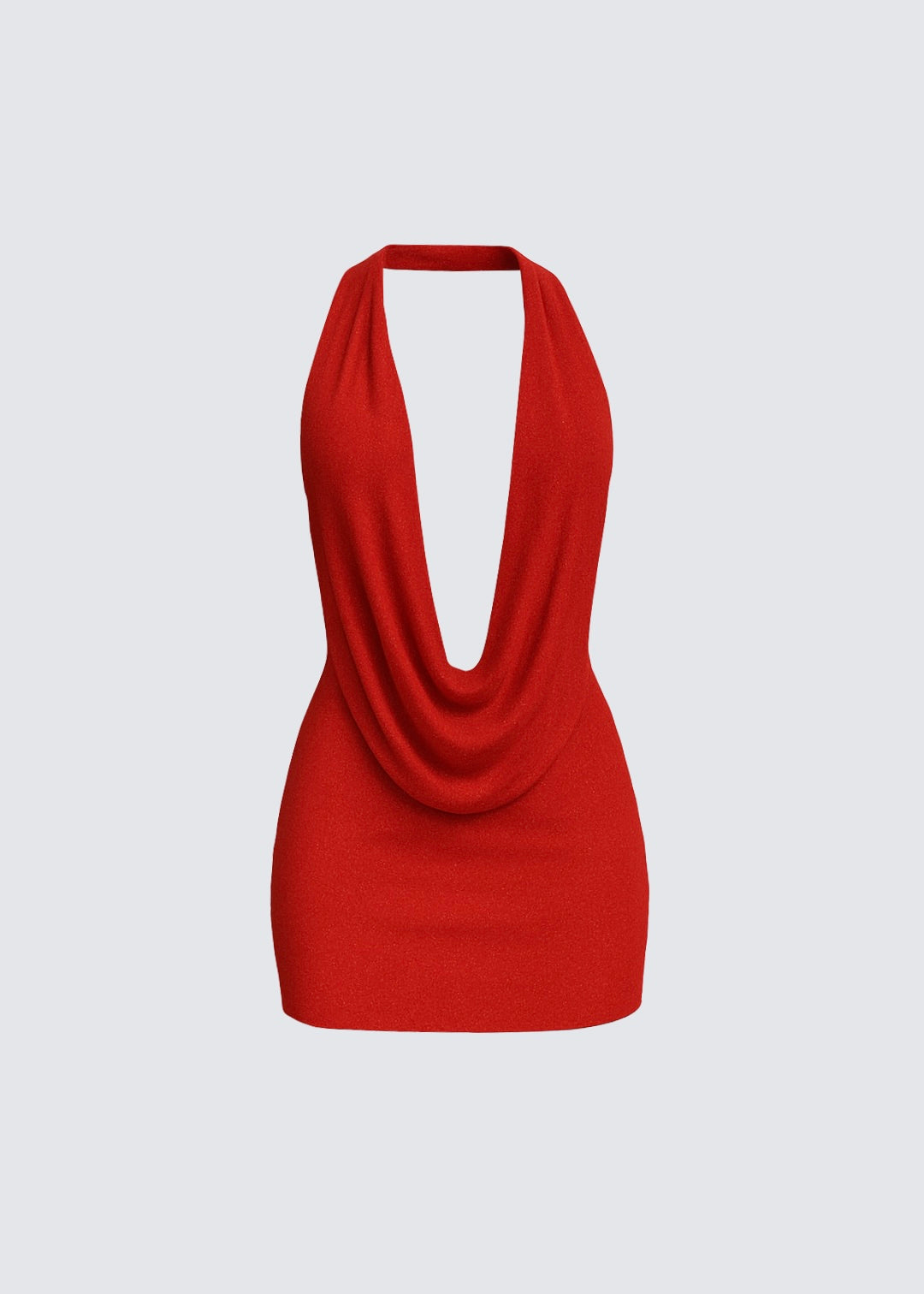 Red Solana dress
