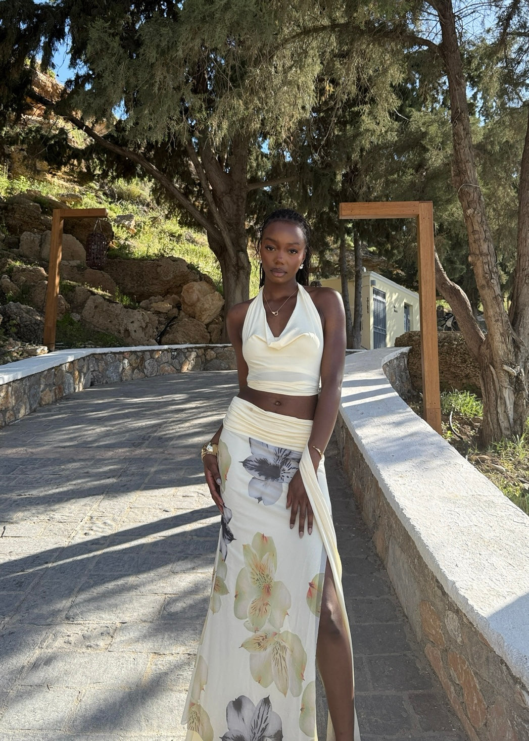 Maxi camellia set