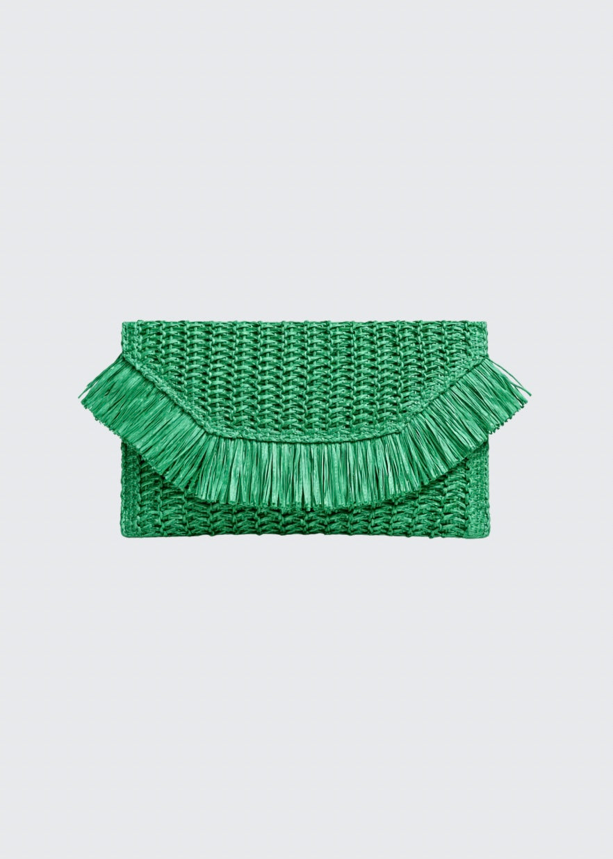 Orange alani clutch