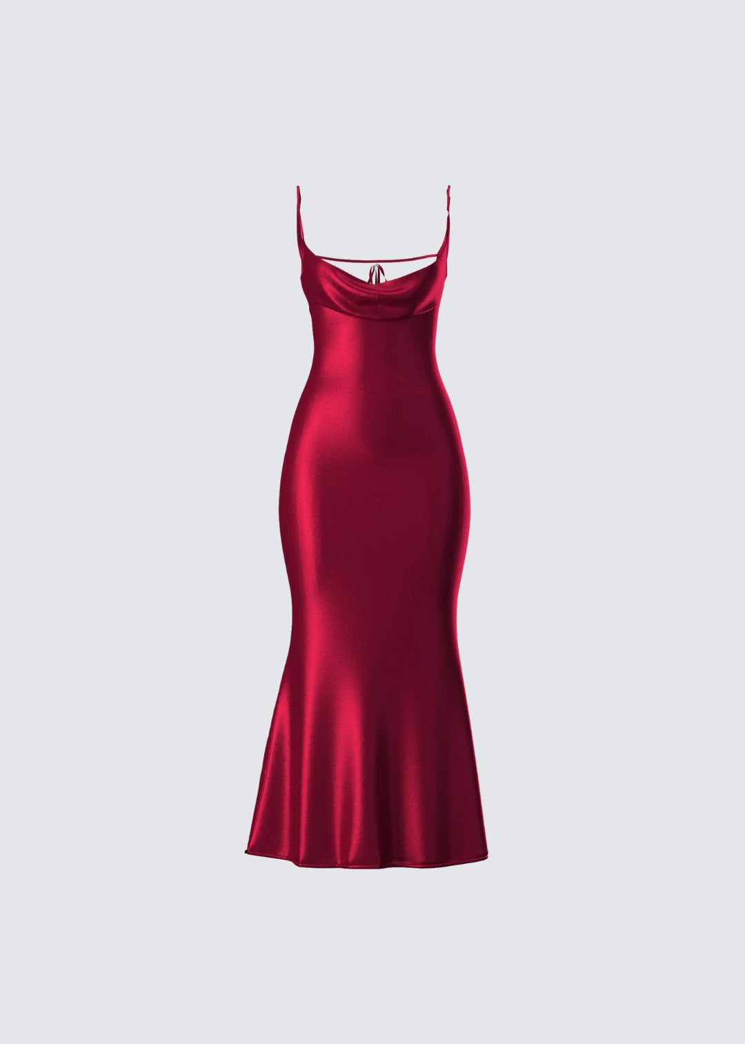 Red Julia Dress | Polyester Julia Dress | TSHKA